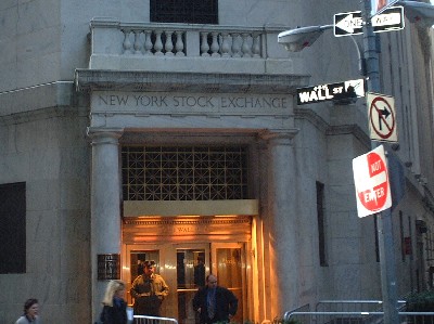 NYSE and Wall Street