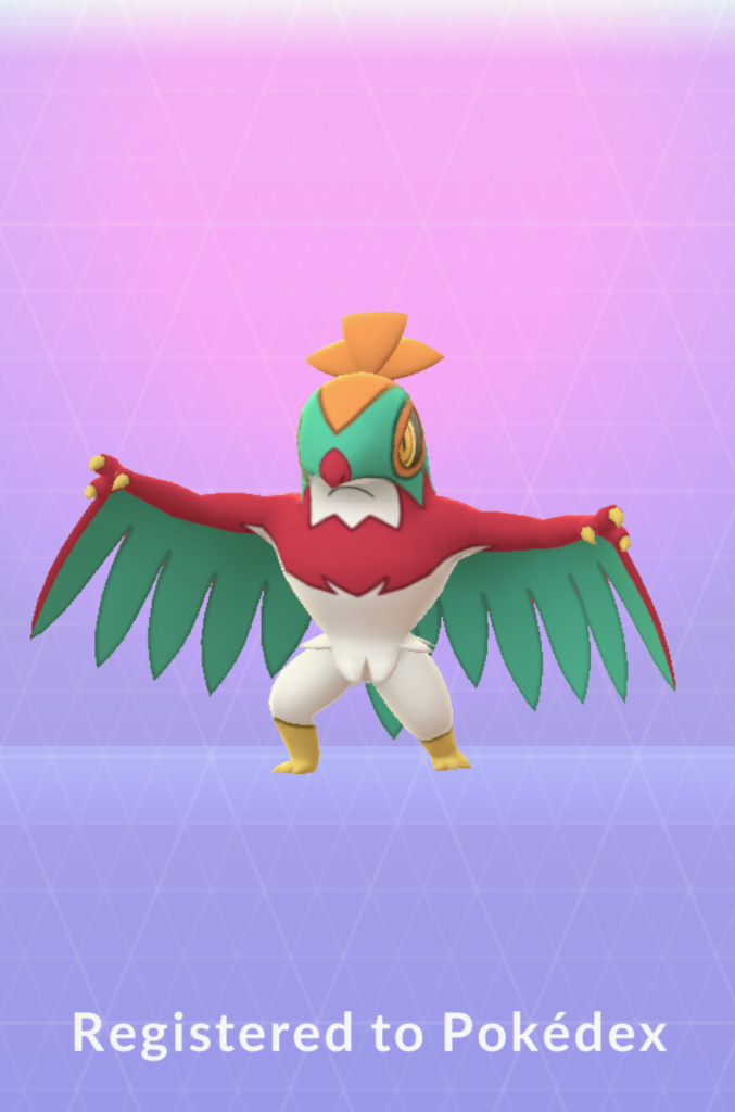Screenshot of a Hawlucha