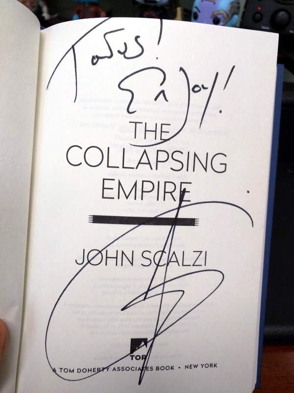 Featured image of post Review: "The Collapsing Empire" by John Scalzi