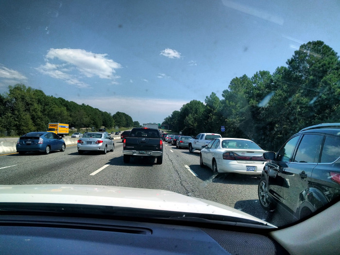 2017 Eclipse - cars on I-26