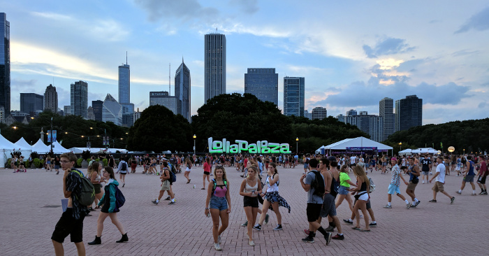 Lollapalooza - Buckingham Fountain