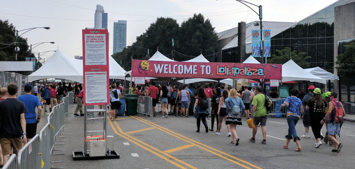 Lollapalooza - northern entrance