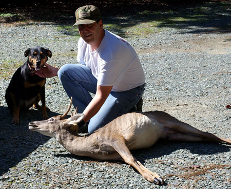 Freya with a Buck