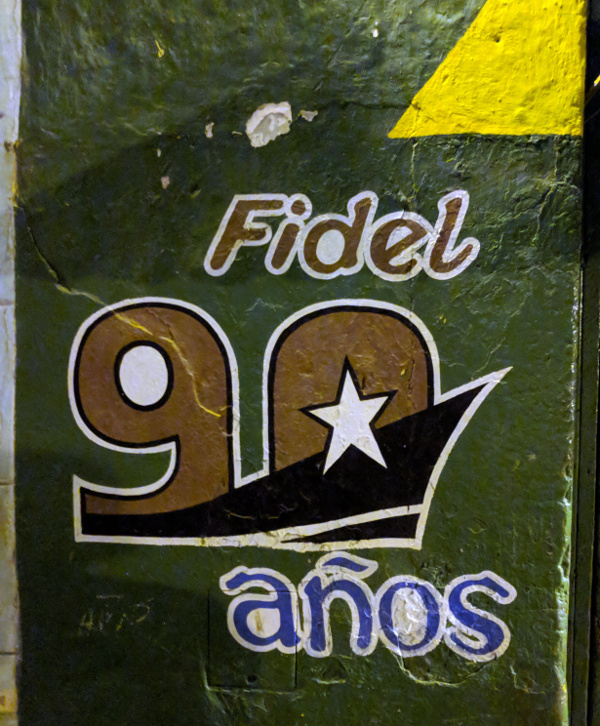 Fidel 90 años