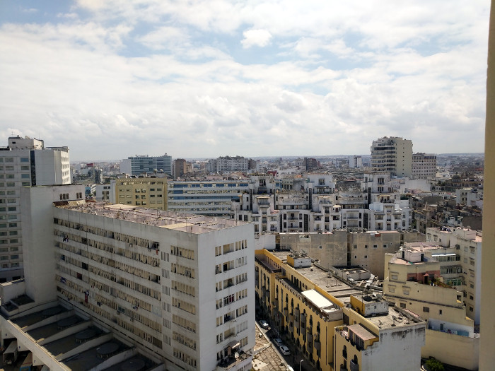 Casablanca from My Hotel Room