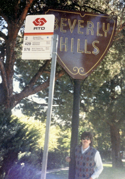 Me in Beverly Hills circa 1986